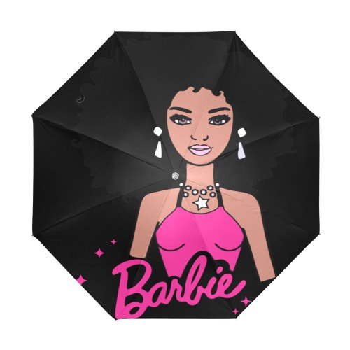 Afro Barbie Umbrello Anti-UV Foldable Umbrella (U08)