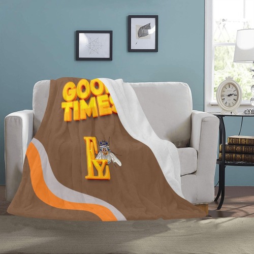 Good Times Collectable Fly Ultra-Soft Micro Fleece Blanket 50"x60"