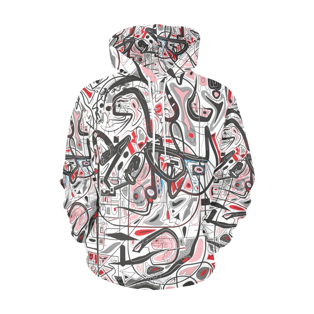 Model 2 All Over Print Hoodie for Men (USA Size) (Model H13)