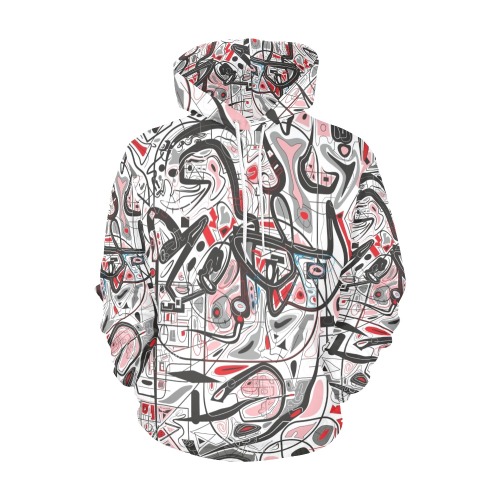 Model 2 All Over Print Hoodie for Men (USA Size) (Model H13)