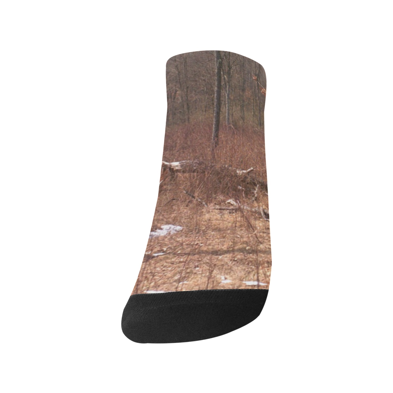 Falling tree in the woods Men's Ankle Socks