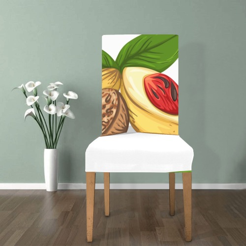 Nutmeg art 2022 Chair Cover (Pack of 4)
