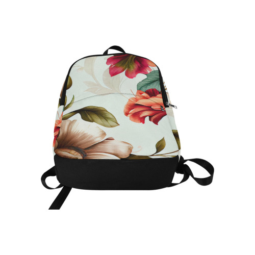 flowers botanic art (4) backpack Fabric Backpack for Adult (Model 1659)