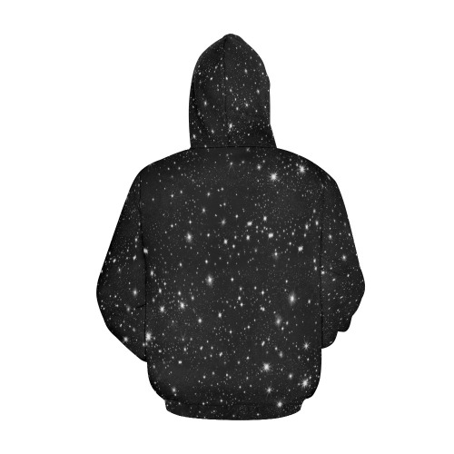 Stars in the Universe All Over Print Hoodie for Men (USA Size) (Model H13)
