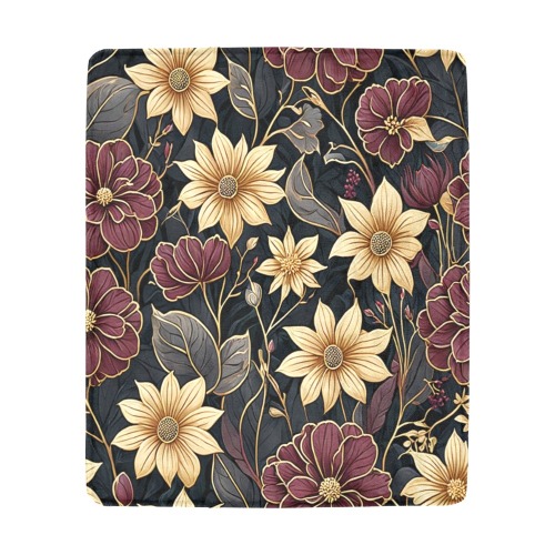 Fabulous Florals 20 Ultra-Soft Micro Fleece Blanket 50"x60"