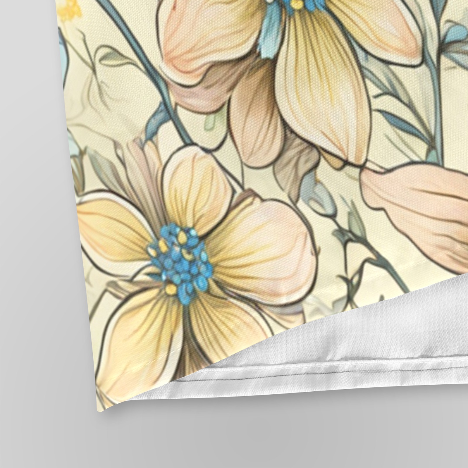 Fabulous Florals 35 Shower Curtain 48"x72"