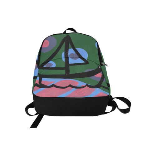 boat Fabric Backpack for Adult (Model 1659)