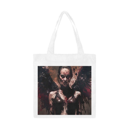 Angel of death Canvas Tote Bag/Small (Model 1700)