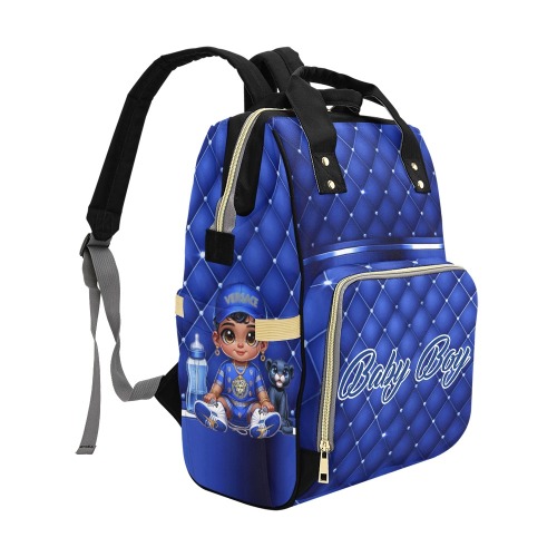 bby boy diaper bg Multi-Function Diaper Backpack/Diaper Bag (Model 1688)