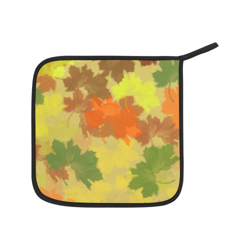 Autumn Leaves / Fall Leaves Oven Mitt & Pot Holder
