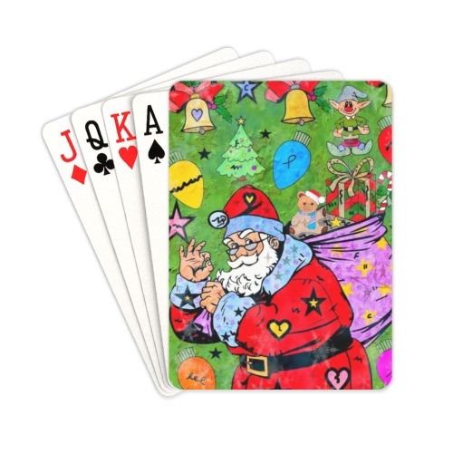 Christmas 2021 by Nico Bielow Playing Cards 2.5"x3.5"