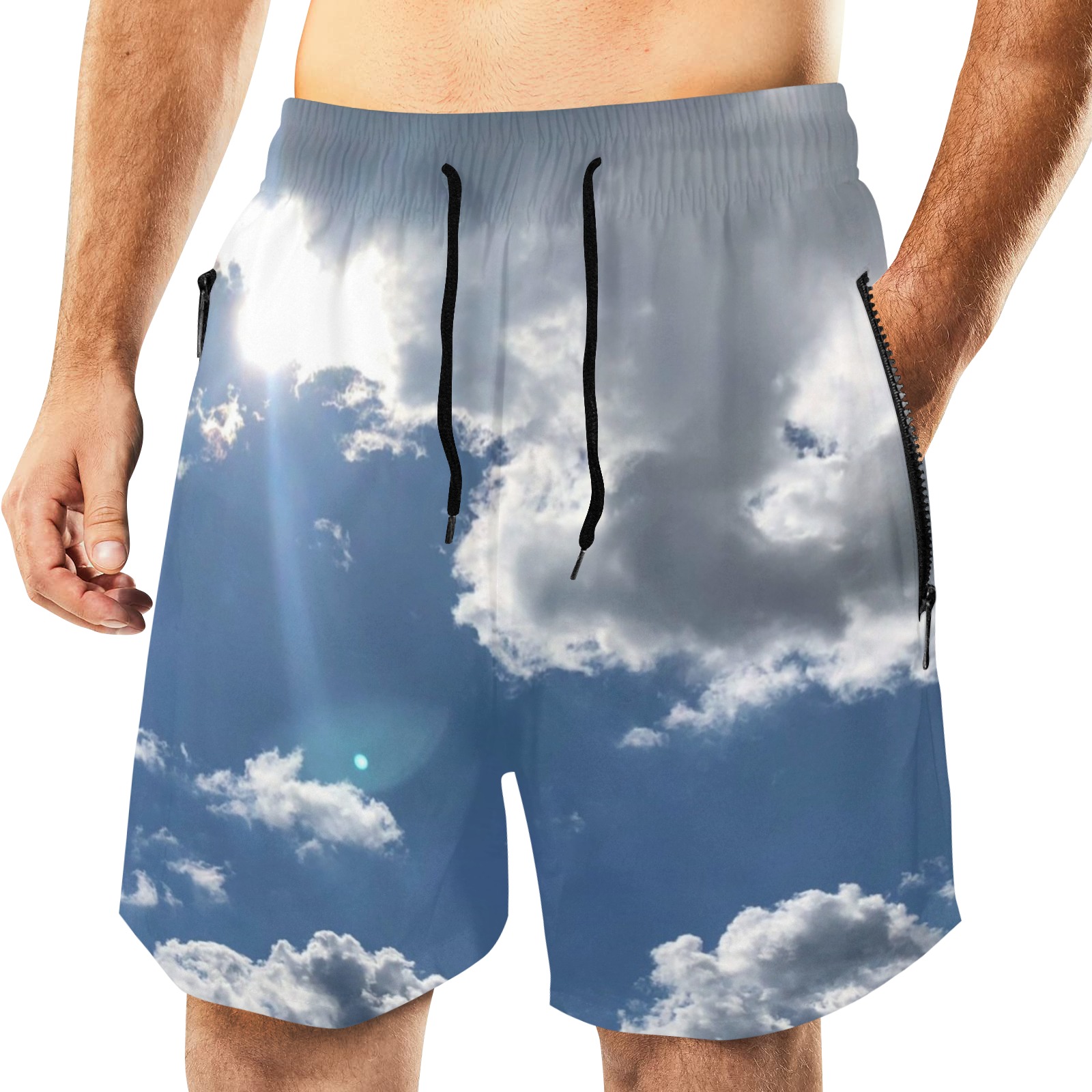 nice bright day Men's Quick Dry Shorts (Model L70)