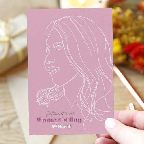 Happy International Women's Day, 8th March, 2023 Greeting Card 4"x6"
