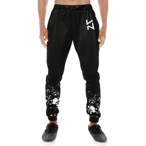 KNCAMAROSS BLK Sweat Pants "Influence Inspire" Collection Men's All Over Print Sweatpants (Model L11)