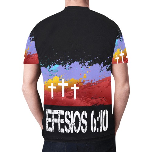 efesios 6:10 Tshirt New All Over Print T-shirt for Men (Model T45)