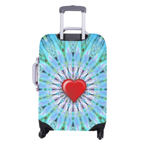 74-heart Luggage Cover/Extra Large 28"-30"