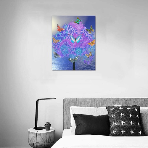 Butterfly Tree Upgraded Canvas Print 16"x20"
