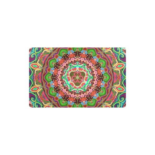 russian mandala 17 Kitchen Mat 32"x20"