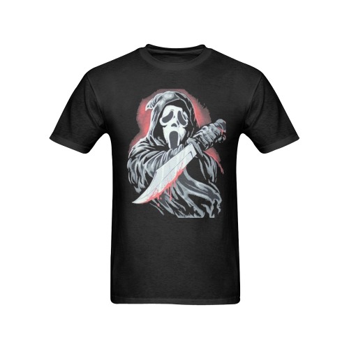 SCARY Men's T-Shirt in USA Size (Front Printing Only)