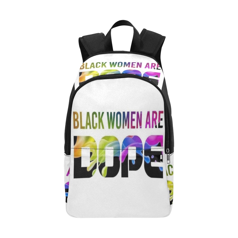 BLACKWOMEN ARE DOPE BACKPACK Fabric Backpack for Adult (Model 1659)