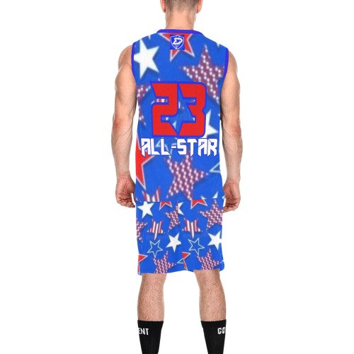 DIONIO Clothing - All-Star Basketball Uniform #23 All Over Print Basketball Uniform