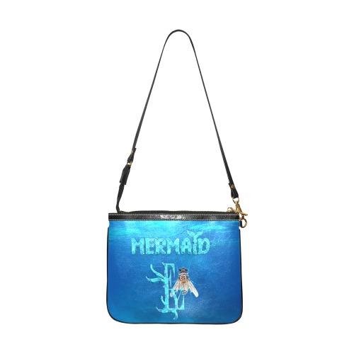 Mermaid Collectable Fly Small Shoulder Bag (Model 1710)