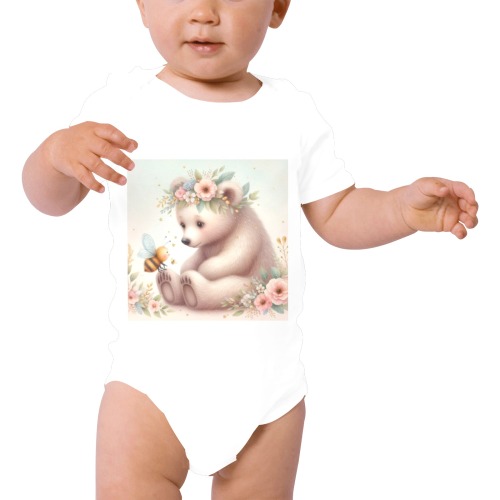 Storybook Woodland Babies Bear And Bee