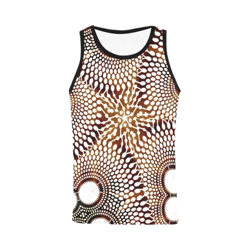 AFRICAN PRINT PATTERN 4 All Over Print Tank Top for Men (Model T43)