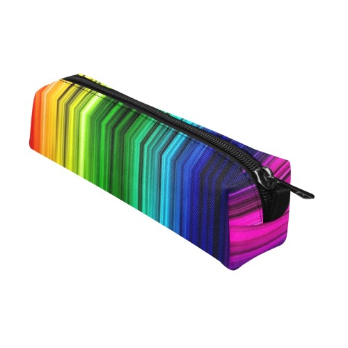 rainbow-strips Pencil Pouch/Small (Model 1681)
