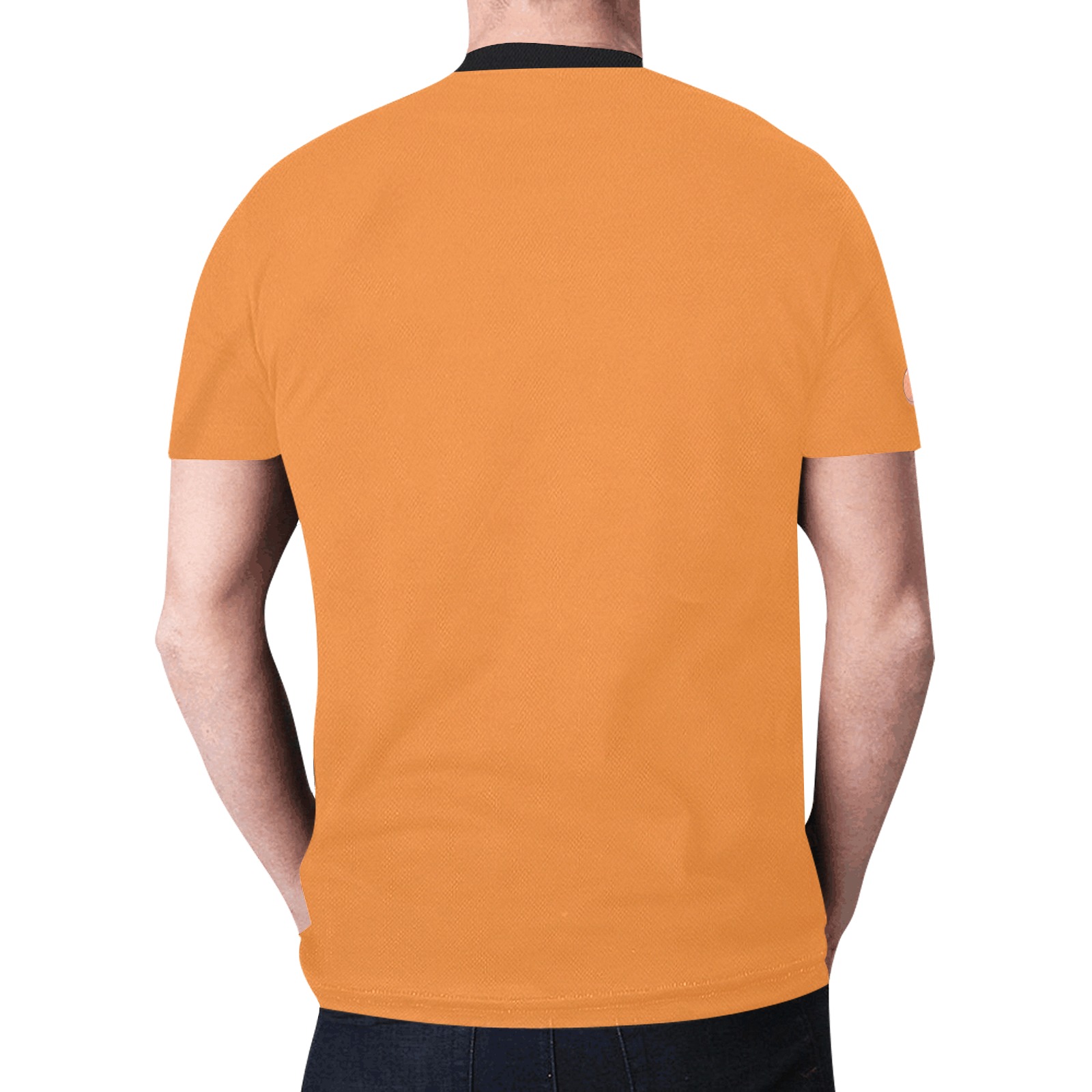 Orange T-Shirt New All Over Print T-shirt for Men (Model T45)