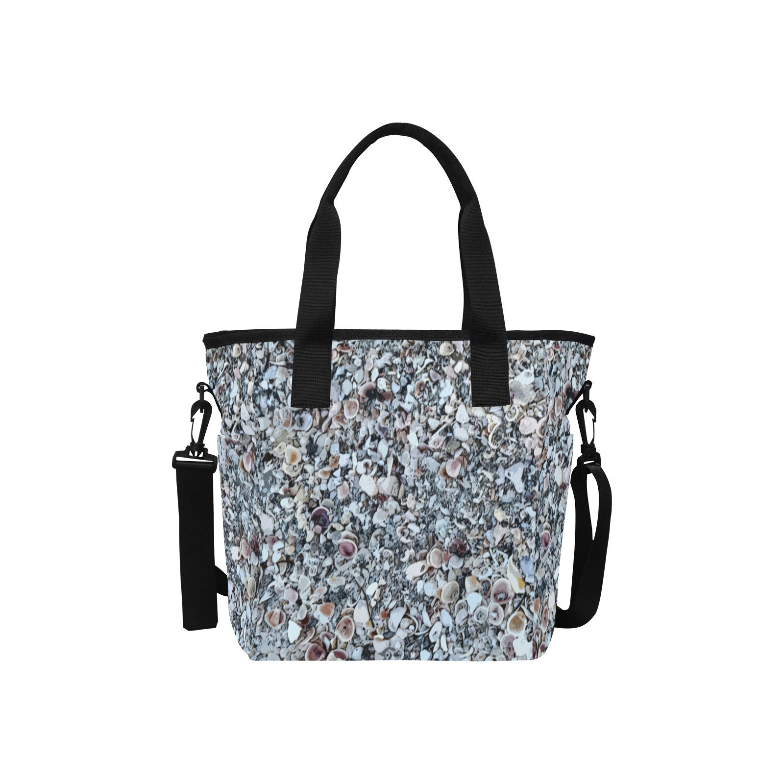 Shells On The Beach 7294 Tote Bag with Shoulder Strap (Model 1724)