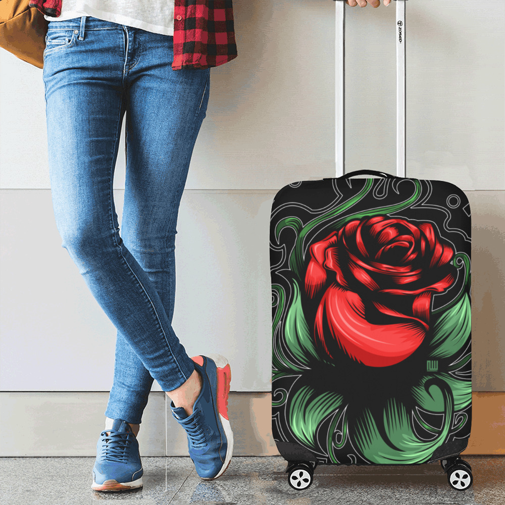 Amazing Rose Luggage Cover/Small 18"-21"