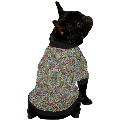Vienna Waltz Pet Dog Round Neck Shirt