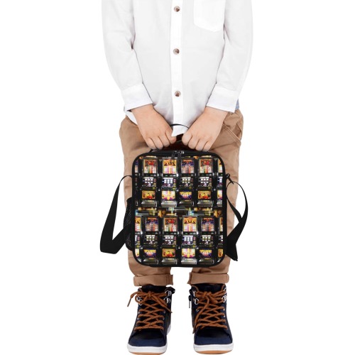 Lucky Slot Dream Machines Crossbody Lunch Bag for Kids (Model 1722)