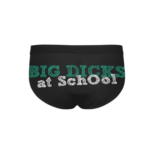 Big Dick At School Men's Mid Rise Briefs (Model L48)