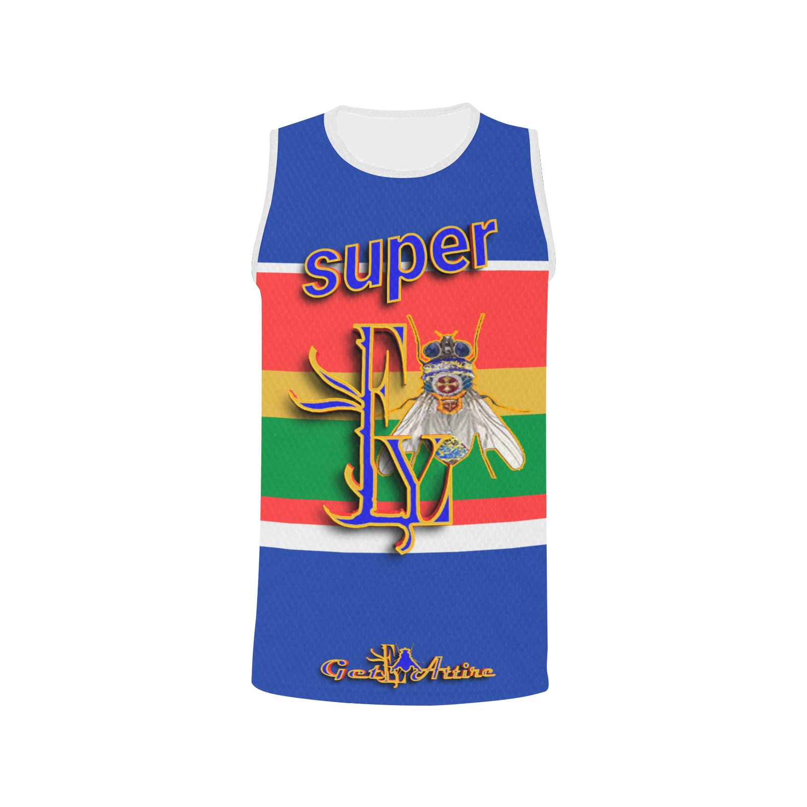 Super Fly Collectable Fly All Over Print Basketball Jersey