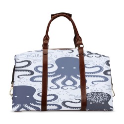 Octopus Print Classic Travel Bag (Model 1643) Remake