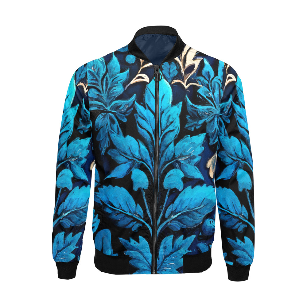 flowers botanic art (9) bomber jacket All Over Print Bomber Jacket for Men (Model H19)