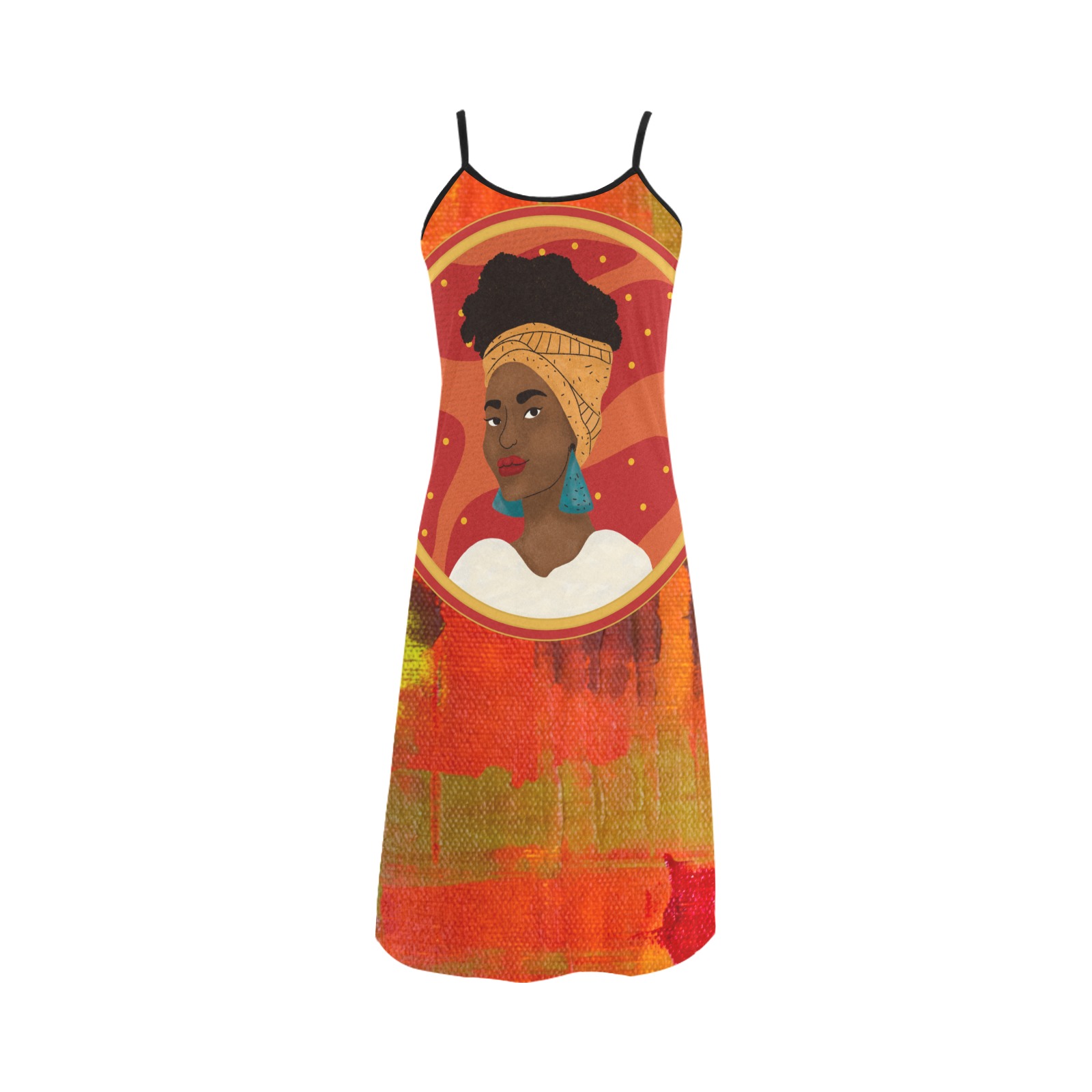 vestido etnico Alcestis Slip Dress (Model D05)