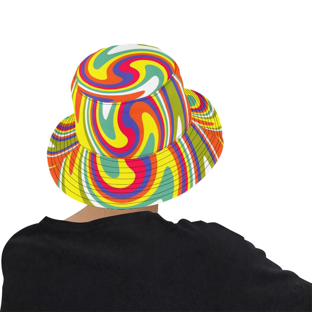 PATTERN-562 All Over Print Bucket Hat for Men