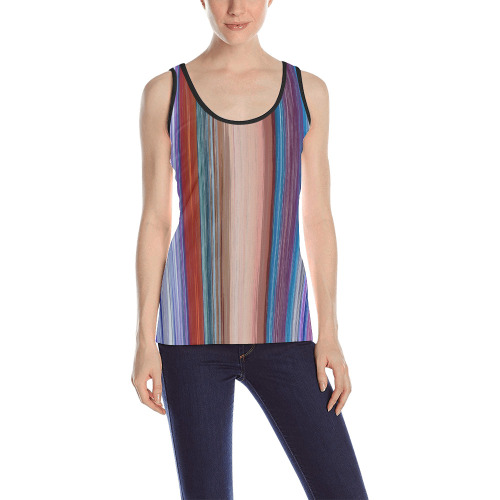 Altered Colours 1537 All Over Print Tank Top for Women (Model T43)