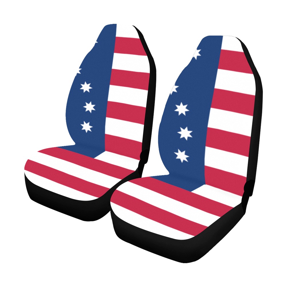 2000pxBennington_Flag.svg Car Seat Covers (Set of 2) ID D6340906