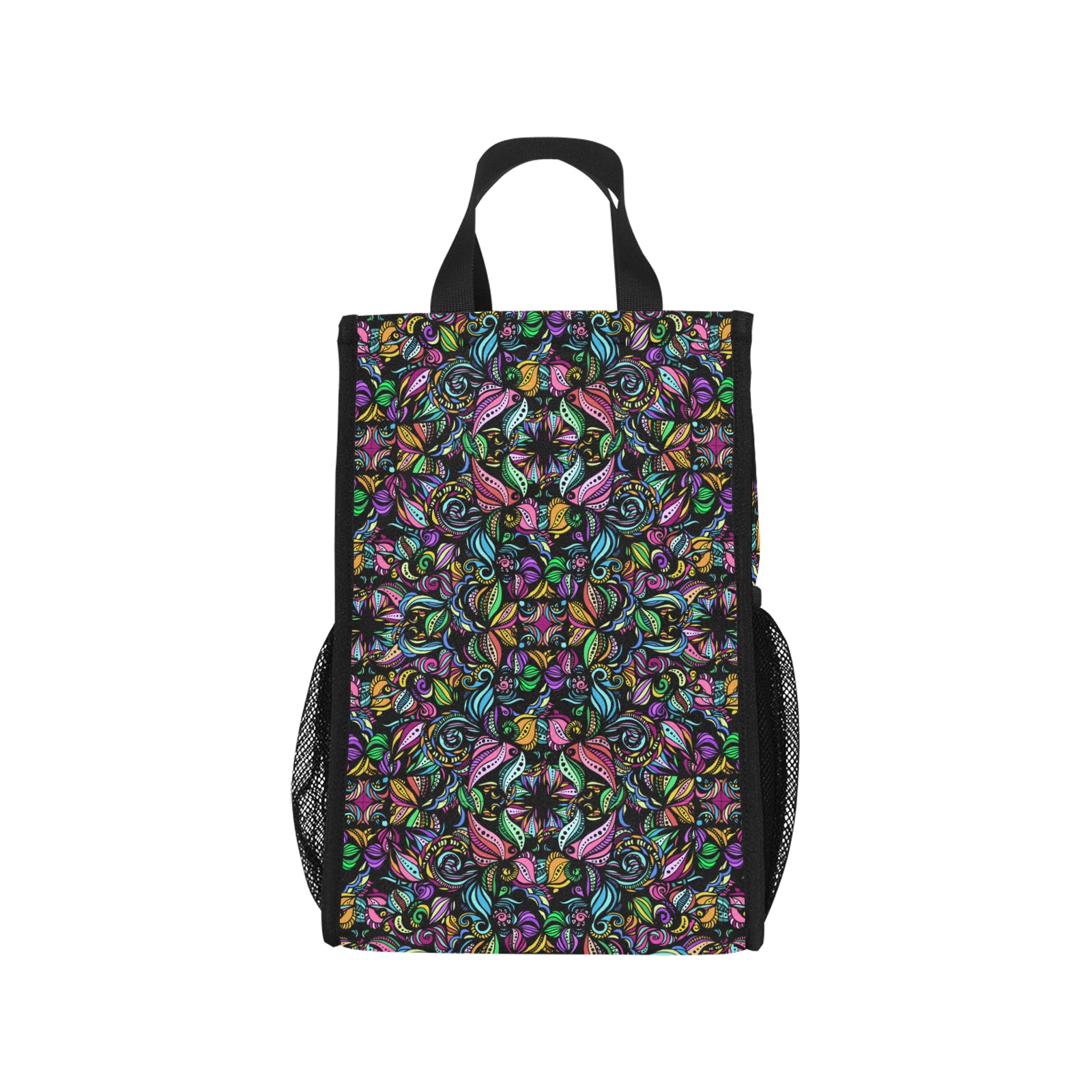 Whimsical Blooms Foldable Picnic Tote Bag (Model 1718)
