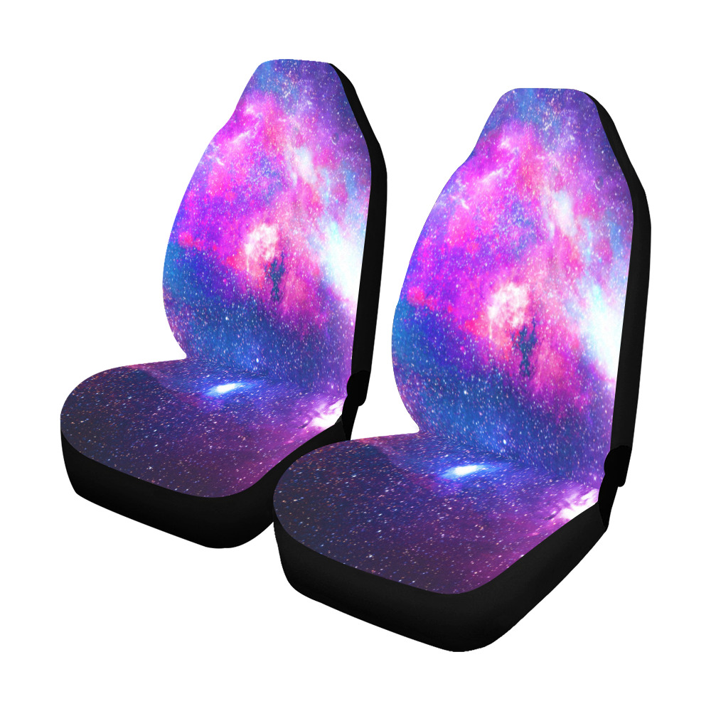 Mystical fantasy deep galaxy space - Interstellar cosmic dust Car Seat Covers (Set of 2)