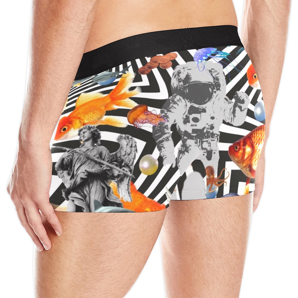 POINT OF ENTRY 2 Men's Boxer Briefs with Merged Design (Model  L10)