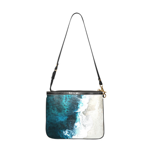 Ocean And Beach Small Shoulder Bag (Model 1710)