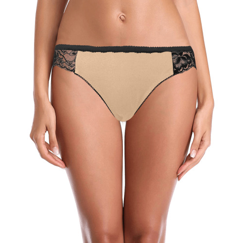 CREAM Women's Lace Panty (Model L41)