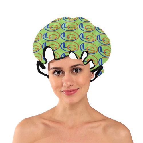 LG Green/Orange/Blue Shower Cap