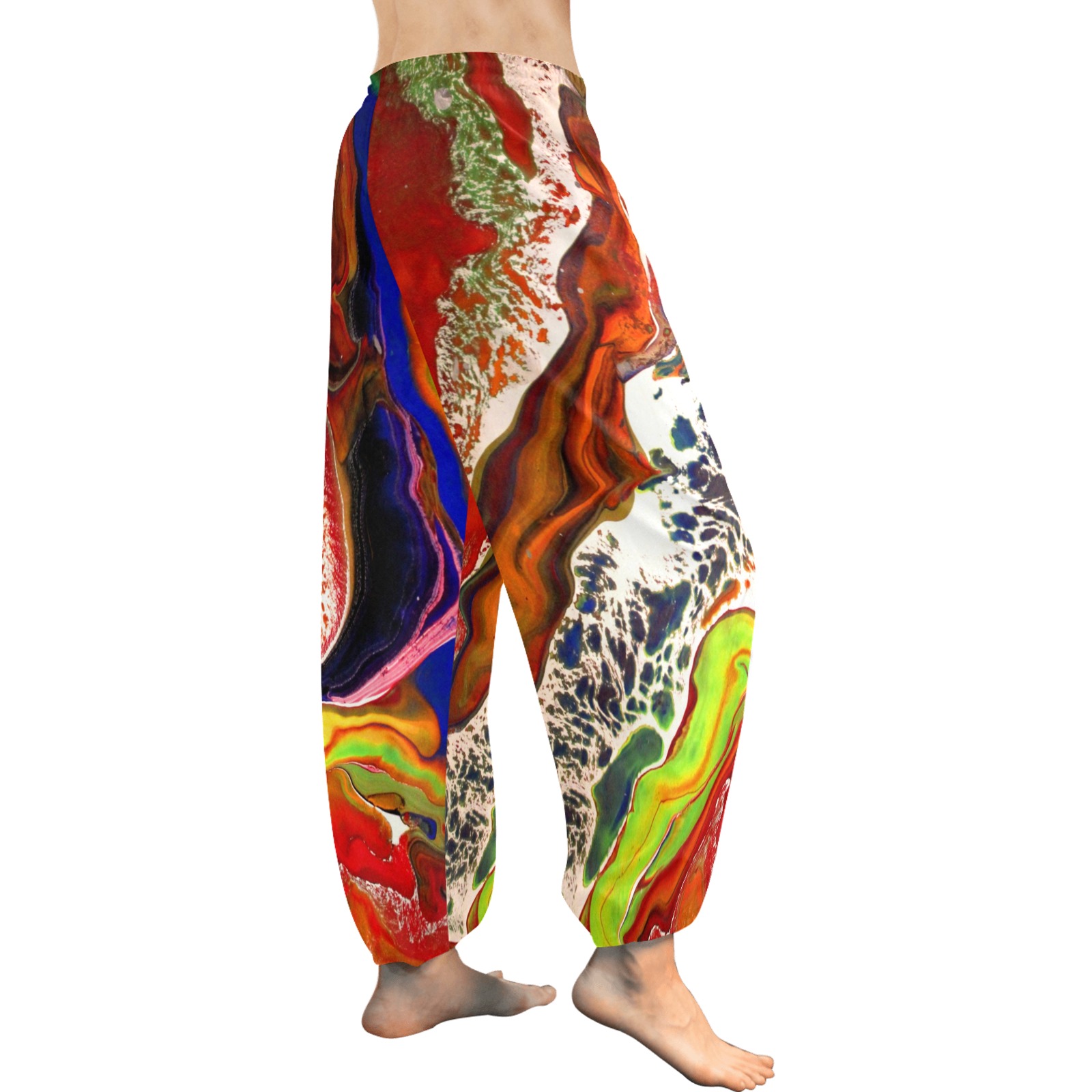 dragonfruit Women's All Over Print Harem Pants (Model L18)