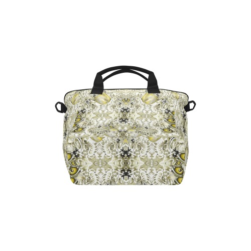 Nidhi December 2014-pattern 4-yellow-44x55 inches Tote Bag with Shoulder Strap (Model 1724)